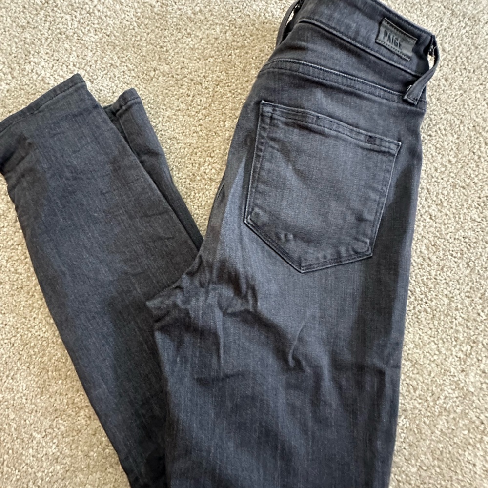 Paige Women's Black Jeans sz 25